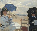 The Beach at Trouville, Claude Monet by Masterful Masters thumbnail
