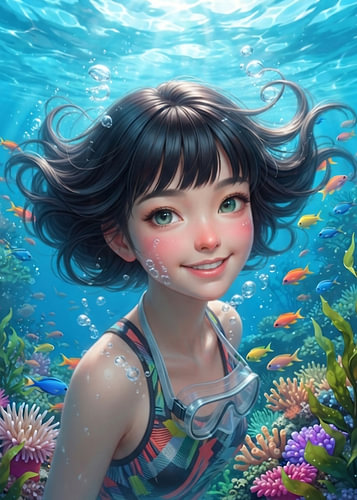 Un monde sous-marin enchanteur