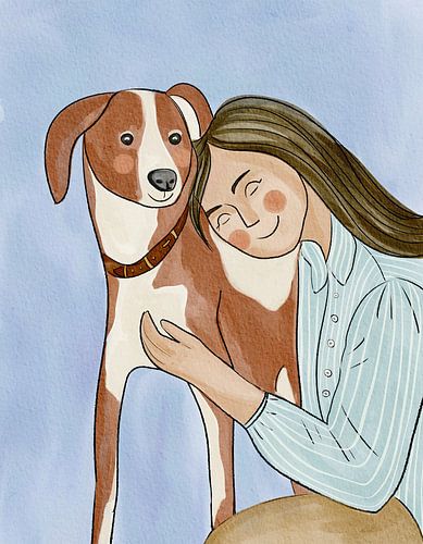 Maman chien sur Nikita Jariwala