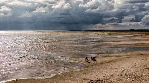 Zonnestralen over de Noordsvaarder  von Roel Ovinge