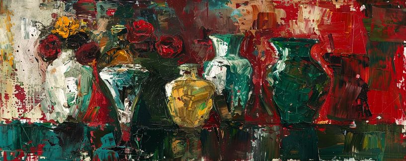 Vases à fleurs expressifs par ByNoukk