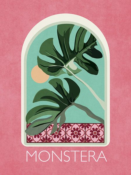 Monstera by Emel Tunaboylu by The Artcircle