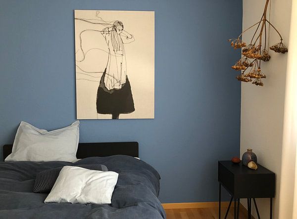 Customer photo: "Irrevocable by Kim Rijntjes, on canvas