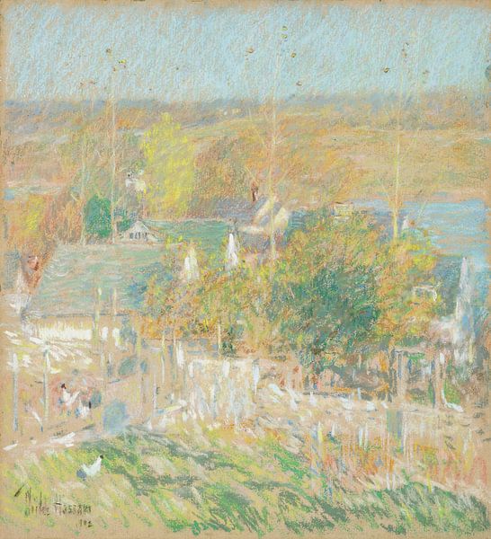 Autumn, Childe Hassam by Masterful Masters