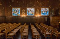Noorse Zeemanskerk Binnenkant in Rotterdam van Charlene van Koesveld thumbnail