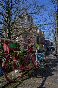 Cyclisme à Delft sur Foto Amsterdam/ Peter Bartelings