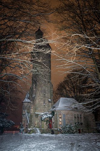 Night at the Kaiser Wilhelm Tower