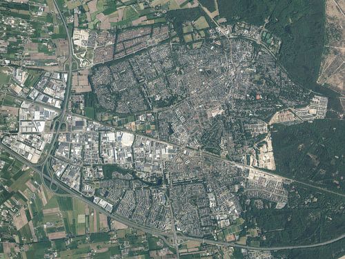 Luchtfoto van Ede
