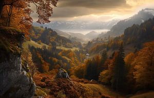 Verzauberte Berglandschaft