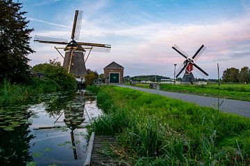 Moulins à Utrecht sur Ton de Koning