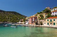 Assos auf der Insel Kefalonia in Griechenland. von Rob Christiaans Miniaturansicht