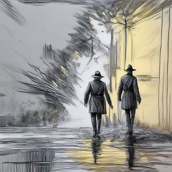 Between light and dark .