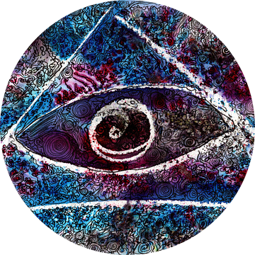 The eye of excalibur van MY HAPPY SOUL ART