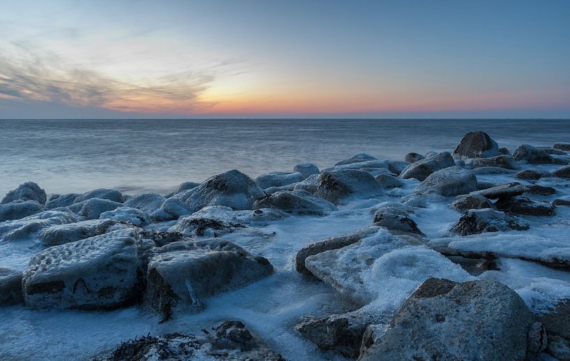 Roptazijl Friesland op 2 maart 2018 sunset  by Kevin Boelhouwer