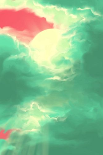 Spring sunshine peeking through the clouds by Sam Soesbergen