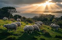 Wandern an Neuseelands Küste