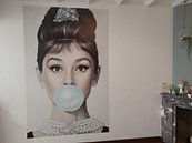 Photo de nos clients: Audrey Hepburn Bubblegum sur David Potter