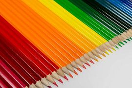 Collectie van bont gekleurde potloden von Tonko Oosterink