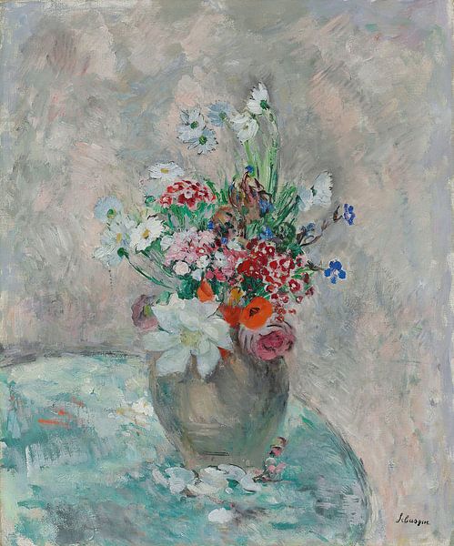 Flowers in a vase by Peter Balan