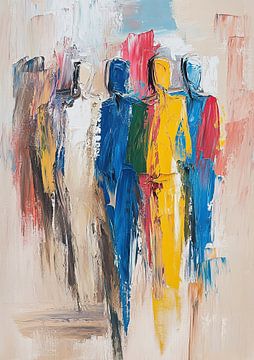 People of Colour | Farbenfrohe Menschen von Kunst Laune