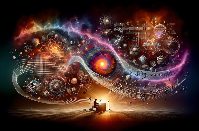 Quantum physics turning into music by Eye on You