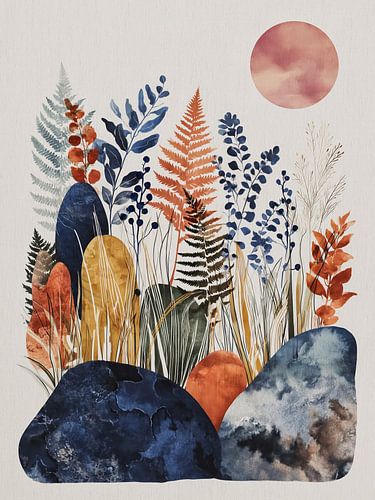 Terracotta Dämmerung – Organische Harmonie von Max Steinwald