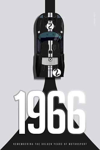 The Golden Year 1966 GT40 No.2 von Theodor Decker
