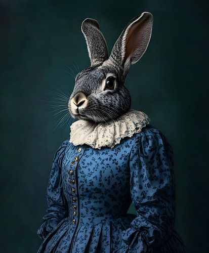 Le lapin avec style