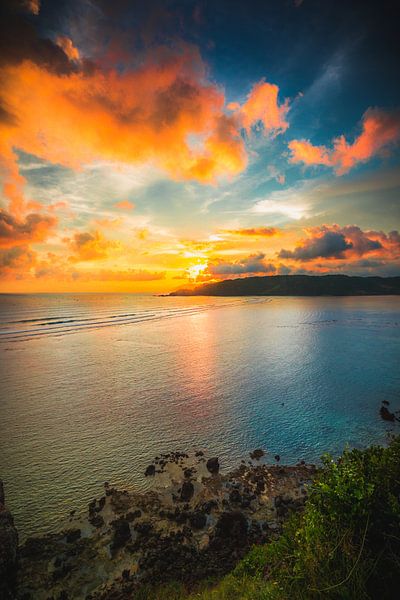 Coucher de soleil à Lombok par Andy Troy