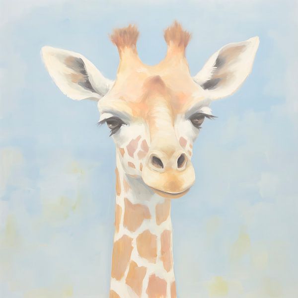 Porträt einer Giraffe von Whale & Sons
