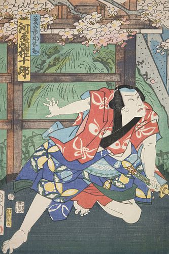 Azuma Nishiki-e (kleurenhoutsnede)