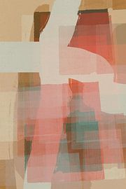 Kleurrijke moderne abstracte vormen en lijnen van Dina Dankers