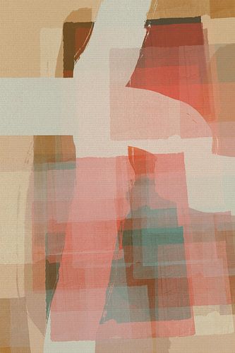 Kleurrijke moderne abstracte vormen en lijnen