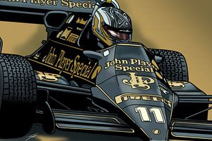 Zoom sur l'élégance de la course : Le chef-d'œuvre de la F1 de JPS