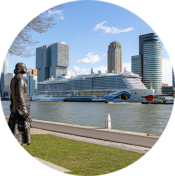 Aida Cosma Cruiseschip (Rotterdam) van Havenfotos.nl(Reginald van Ravesteijn)