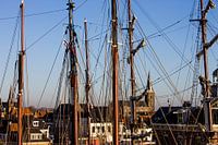 Hoog boven de stad
