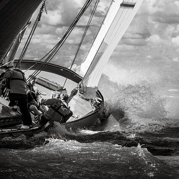 Lemster Skûtsje in actie van ThomasVaer Tom Coehoorn