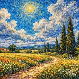 Route à travers champs sur INGO