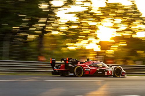 Porsche Le Mans 2025 sunset