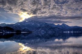 Langsam wirds abend am Kochelsee von Roith Fotografie