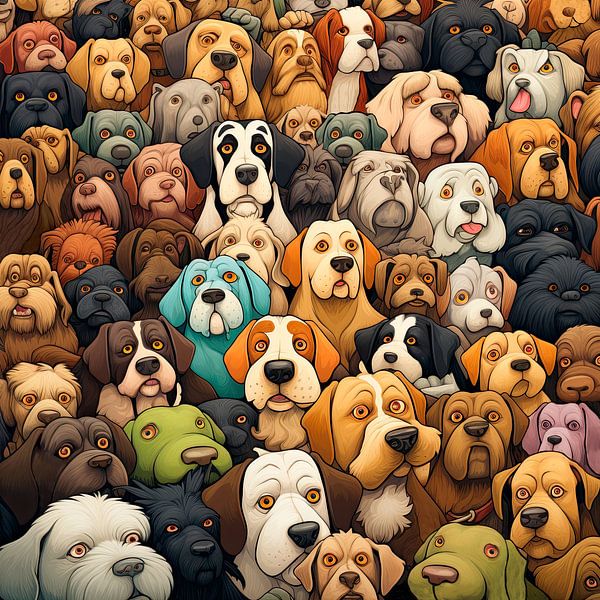 Dog mumbo jumbo by Erich Krätschmer