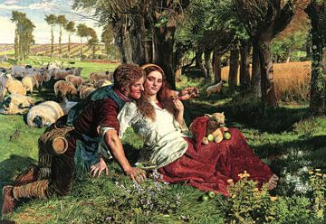 The Hireling Shepherd - William Holman Hunt