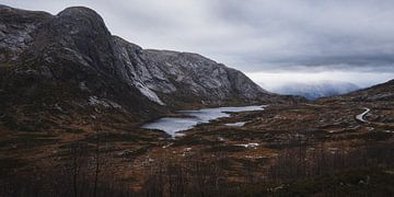 Mystiek Noors landschap in Rogaland van Marcel Nauta