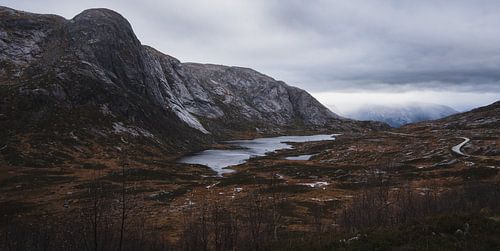 Mystiek Noors landschap in Rogaland