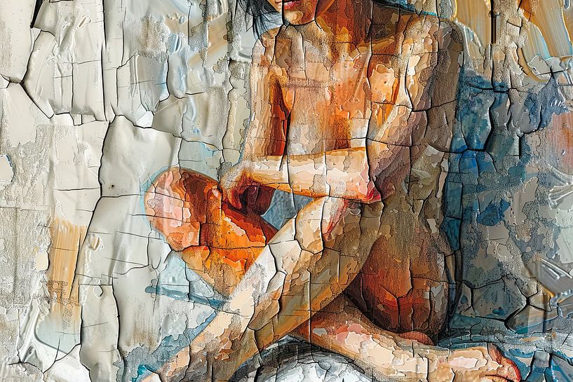 malerisches Bild Frau i von Egon Zitter