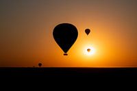 Heißluftballon über der Masai Mara