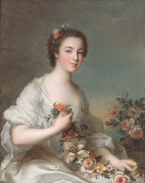Portrait of a Lady, Jean-Marc Nattier by Masterful Masters