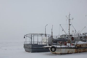 Baikalmeer rusland irkutsk schepen van Shelly Van Gogh