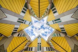 Kubushäuser in Rotterdam von Michael Valjak