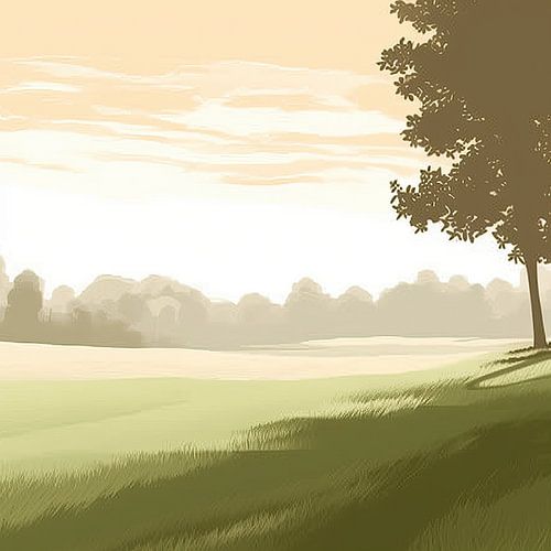 Peinture beige L'immobilité dévoilée | Le repos de la nature